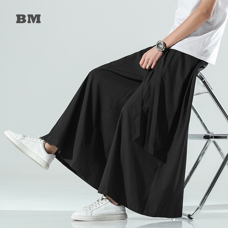Men'S Kimono Accessories - 2026 Japanische Hakama Harajuku Kimono Übergröße