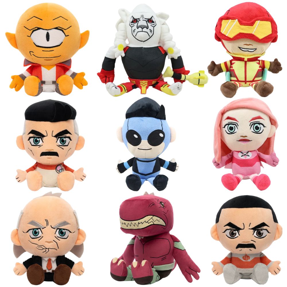 Men Accessories For Birthday Gift - Unbesiegbarer Plüsch-Cartoon-Figur Omni Man Eve Mark