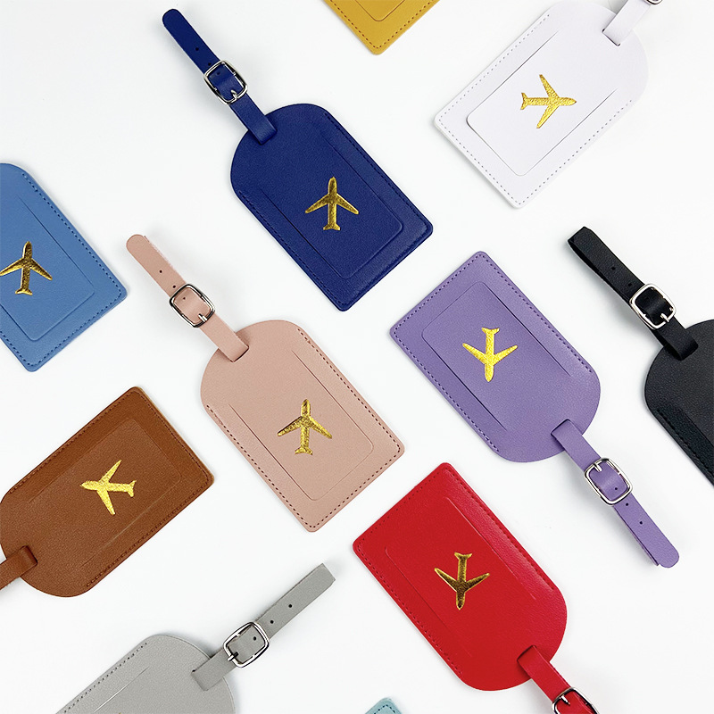 Men Accessories Name - Bunte pu Leder Frauen Männer Gepäck