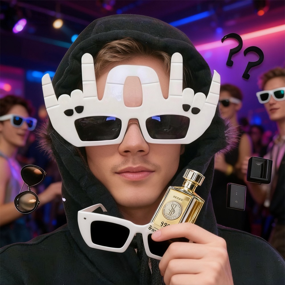 Men Accessories Photos - Modische, niedliche Cosplay-Party-Brillen-Dekoration für Männer und