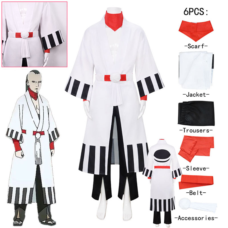 Men'S Kimono Accessories - WHH Anime Boorter Cosplay Kostüm Ci