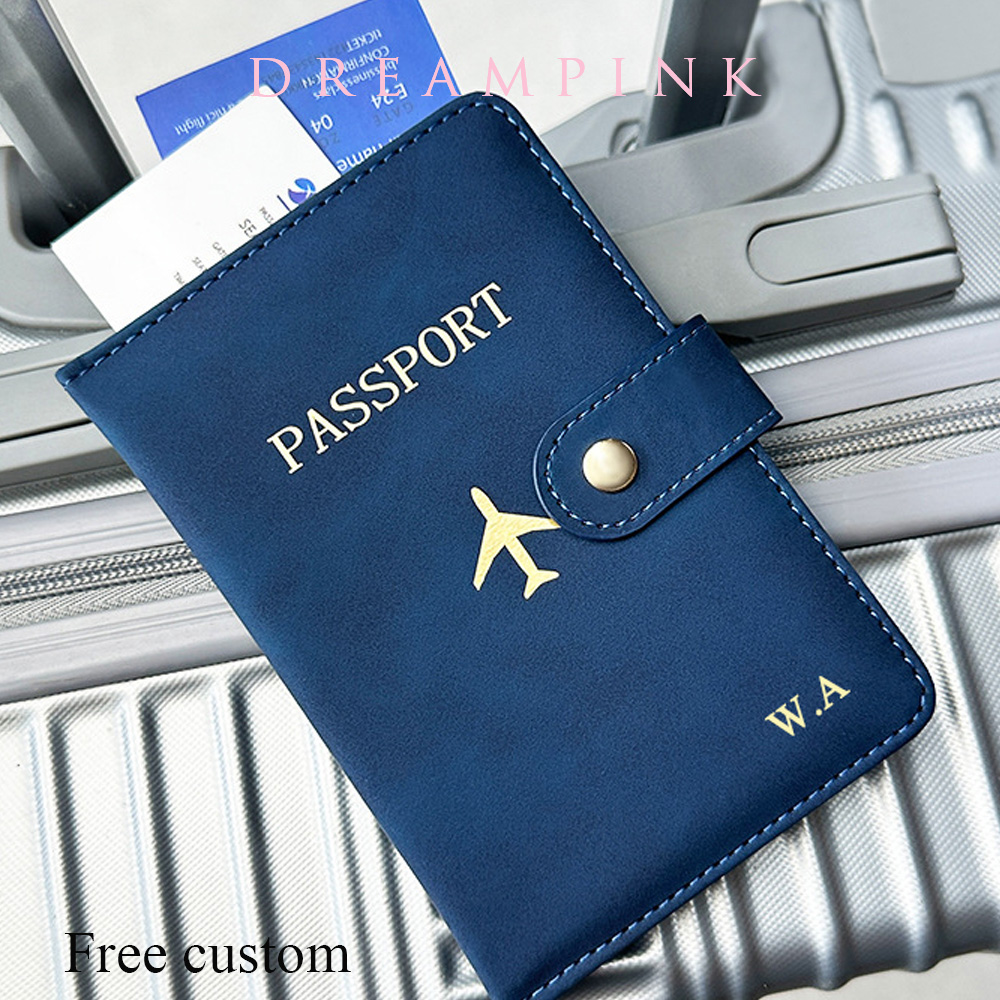 Men Accessories Name - Personalisieren Sie den Namen Reisepass-Geldbörse, luxuriöses