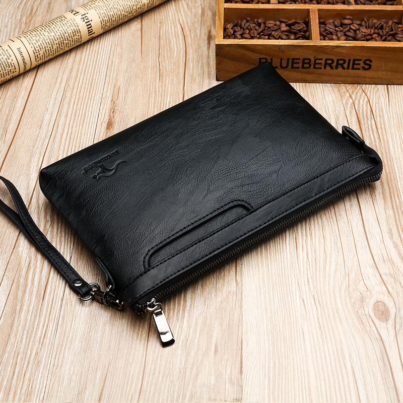 Men'S Accessories Rack - Markendesign Herren-Umschlagtasche Premium PU-Leder Business Casual