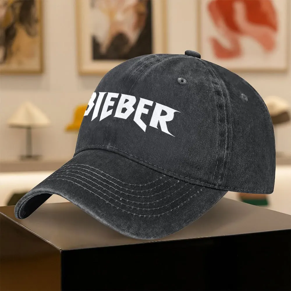 Men'S Accessories Go Outdoors - Klassische, trendige, bedruckte Baseballkappe im Bieber-Stil,
