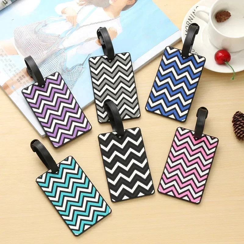 Men Accessories Name - Geometrische Gepäckanhänger für Damen und Herren,