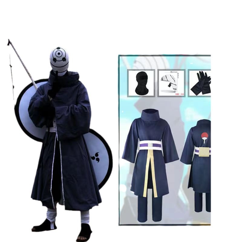 Anime Uchiha Obito Cosplay Kos – Men'S Kimono Accessories Bewertung und Preis