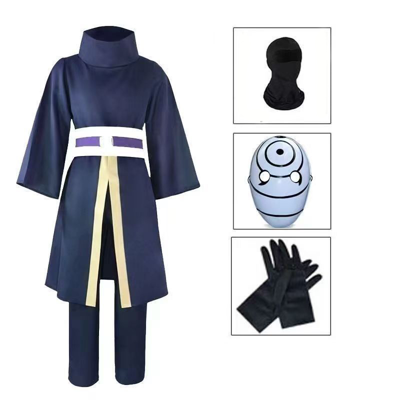 Anime Uchiha Obito Cosplay Kos – Men'S Kimono Accessories Bewertung und Preis