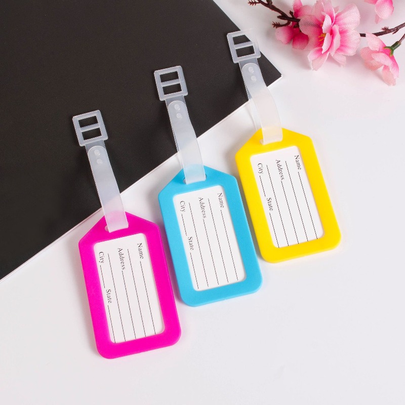 5PCS Gepäck Tag Internat Versa – Men Accessories Name Bewertung und Preis