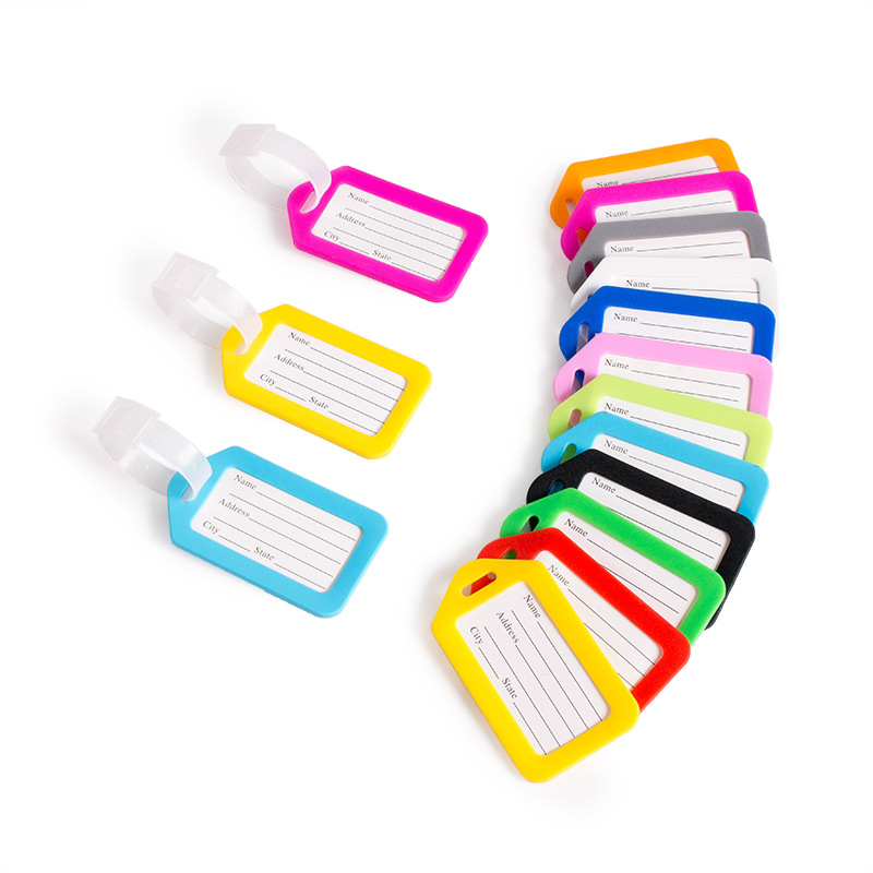 5PCS Gepäck Tag Internat Versa – Men Accessories Name Bewertung und Preis