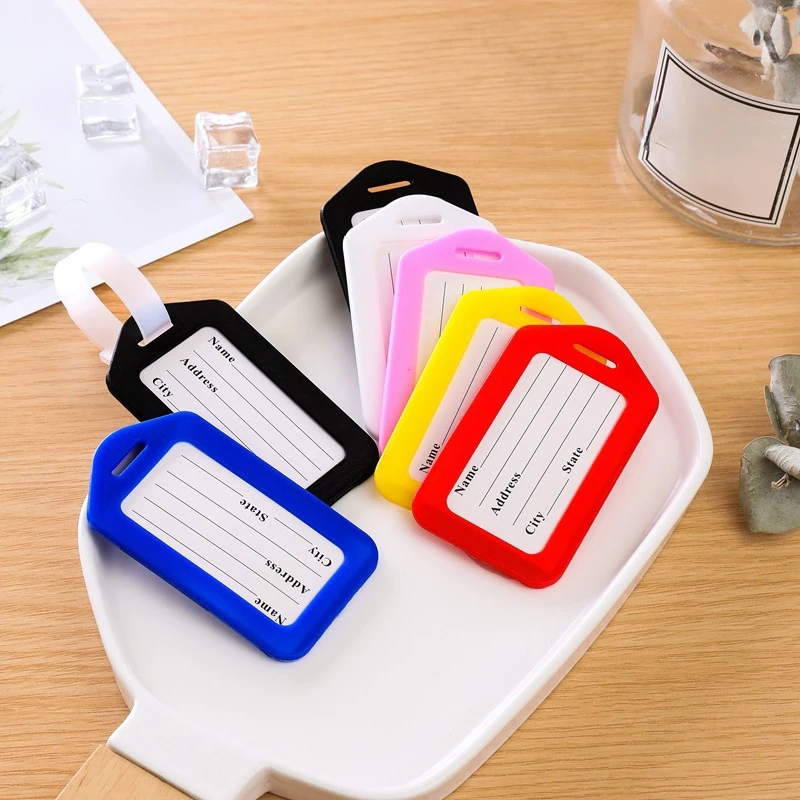 5PCS Gepäck Tag Internat Versa – Men Accessories Name Bewertung und Preis