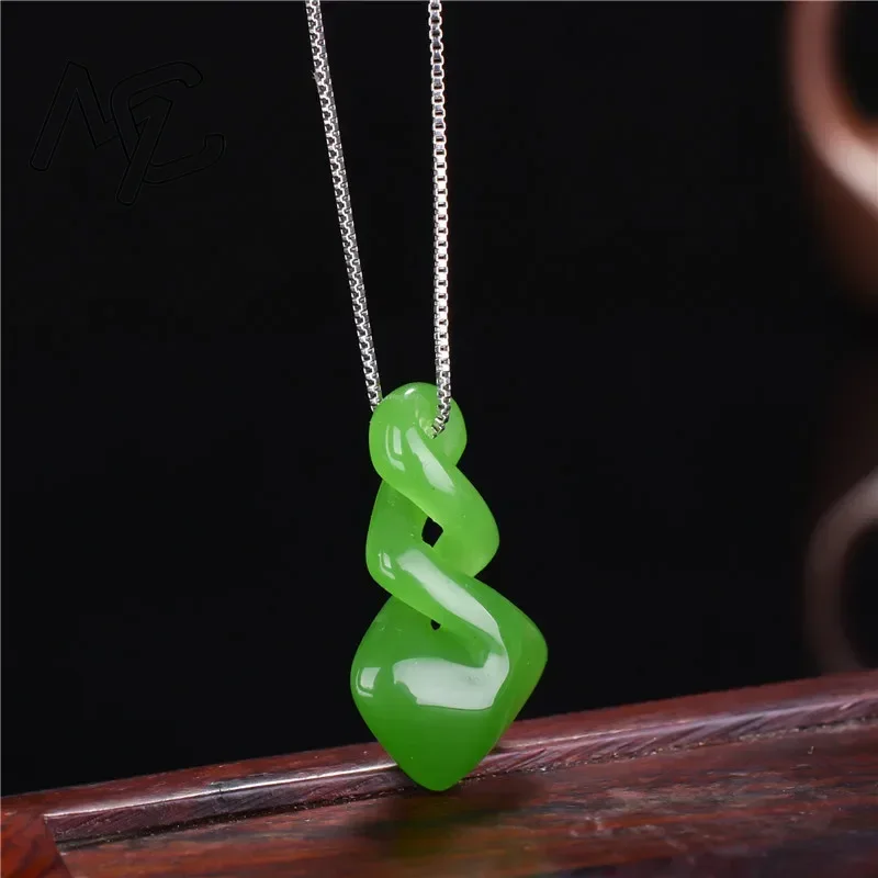 Natürliche Hetian Jade grüne F – Men Accessories Hand Bewertung und Preis