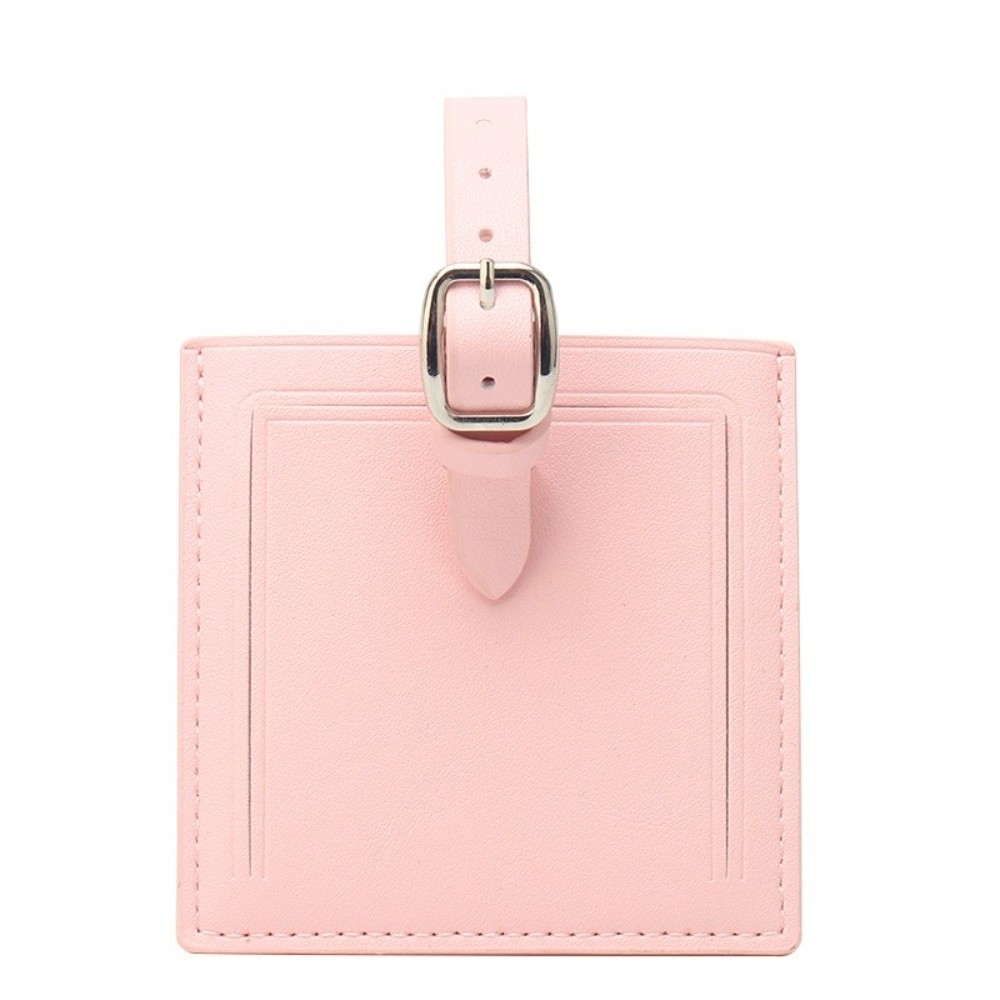 Quadratische Leder-Gepäckanhän – Men Accessories Name Bewertung und Preis