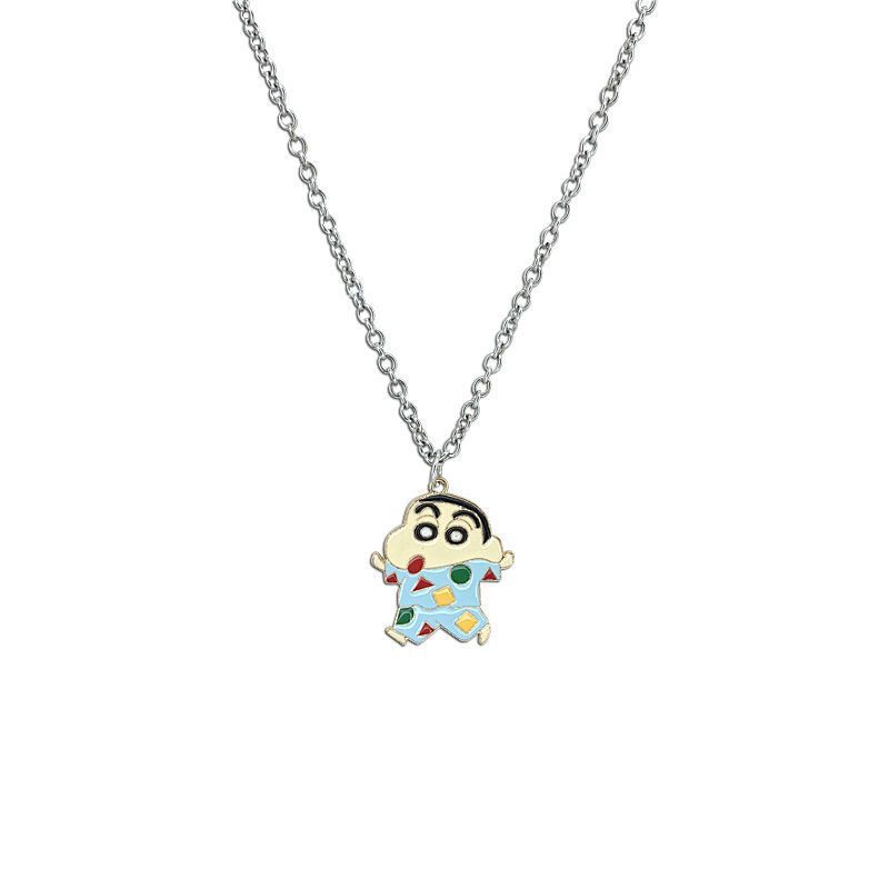 Crayon Shin-chan Cartoon-Halsk – Men Accessories For Birthday Gift Bewertung und Preis