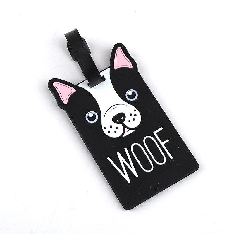 1pc Cartoon Tier PVC Gepäck Ta – Men Accessories Name Bewertung und Preis