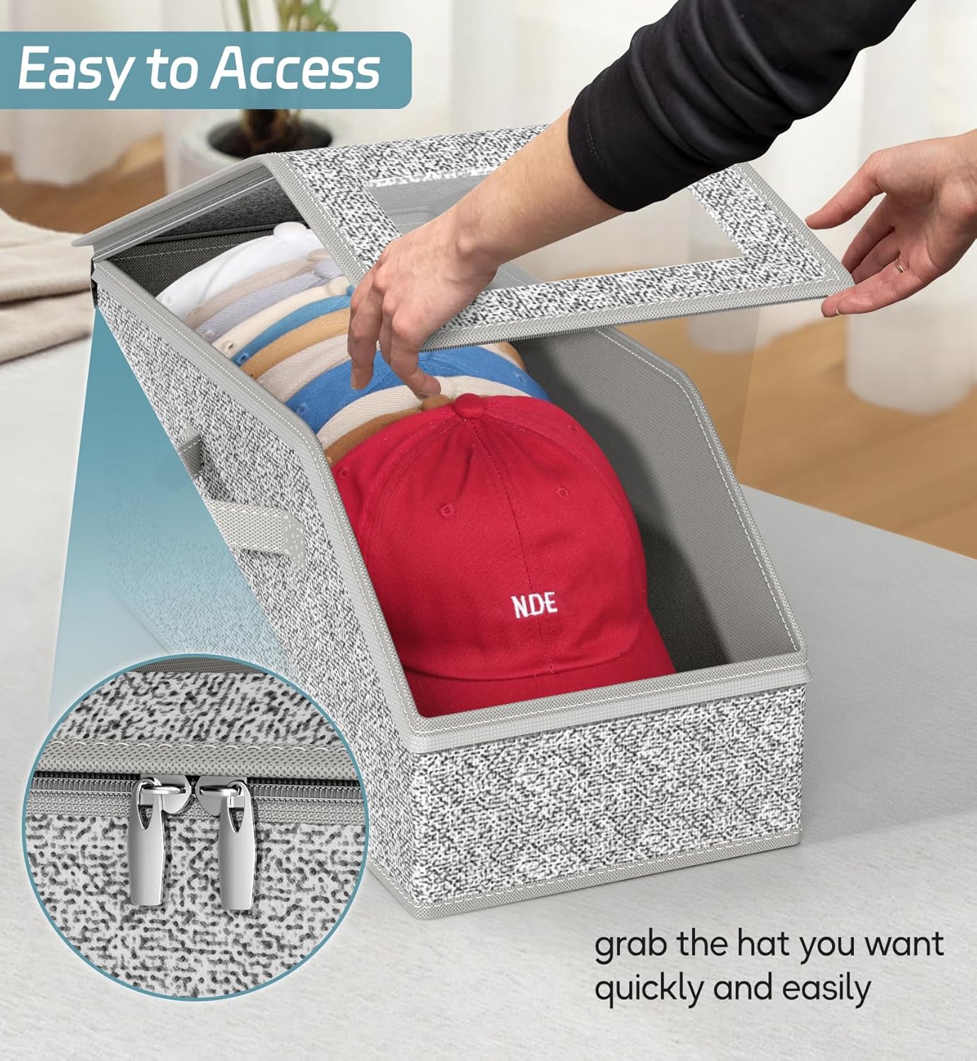 AOODA 2 Stück stapelbare Hut-A – Men'S Accessories Rack Bewertung und Preis