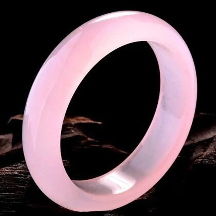 Echte Natürliche Rosa Jade Arm – Men Accessories Hand Bewertung und Preis