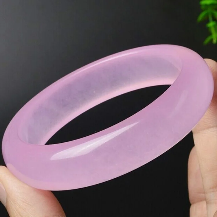 Echte Natürliche Rosa Jade Arm – Men Accessories Hand Bewertung und Preis