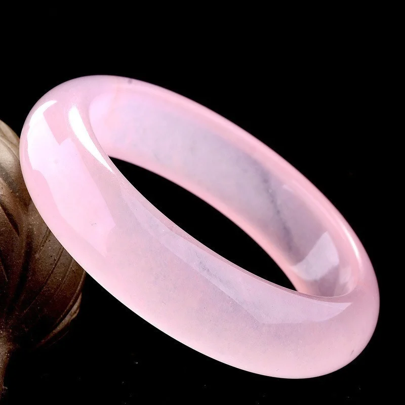 Echte Natürliche Rosa Jade Arm – Men Accessories Hand Bewertung und Preis